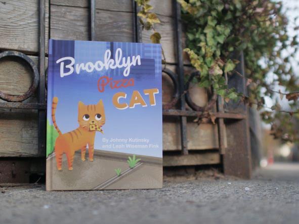 Brooklyn Pizza Cat Hardcover Book