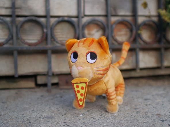 Brooklyn Pizza Cat Plush Toy